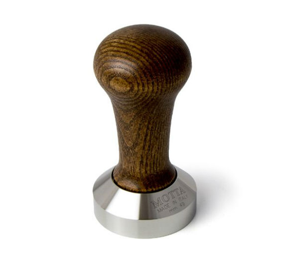 Professional Tamper 49mm brown - flat base